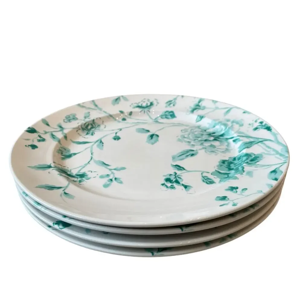 Martha Stewart Chinoserie Dinner Plates 10.5
